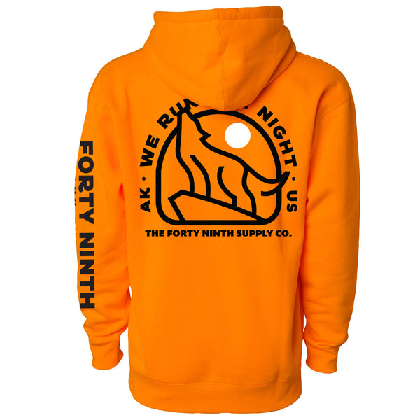 We Run The Night Orange Hoodie
