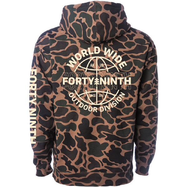 Forty Ninth Outdoor Division Duck Camo Hoodie