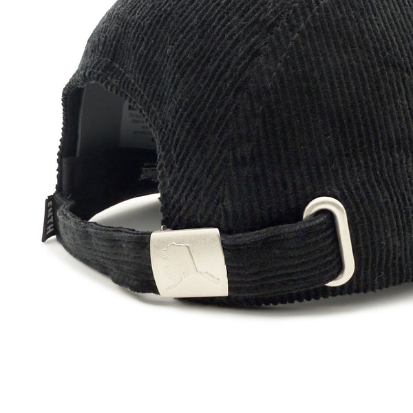The Outsiders Black Corduroy 5 Panel Camper Hat