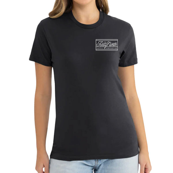 The Standard Logo Premium Tri-Blend Black T-Shirt