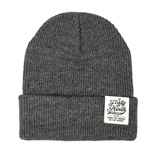 The Galena Charcoal Beanie