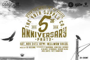 Supply The Sounds: 5 Year Anniversary Party