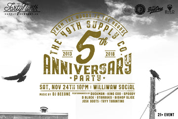 Supply The Sounds: 5 Year Anniversary Party