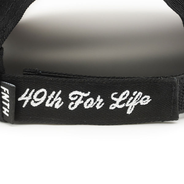 49th For Life Black Dad Hat
