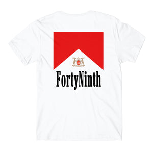 Forty Ninth Banner White T-Shirt