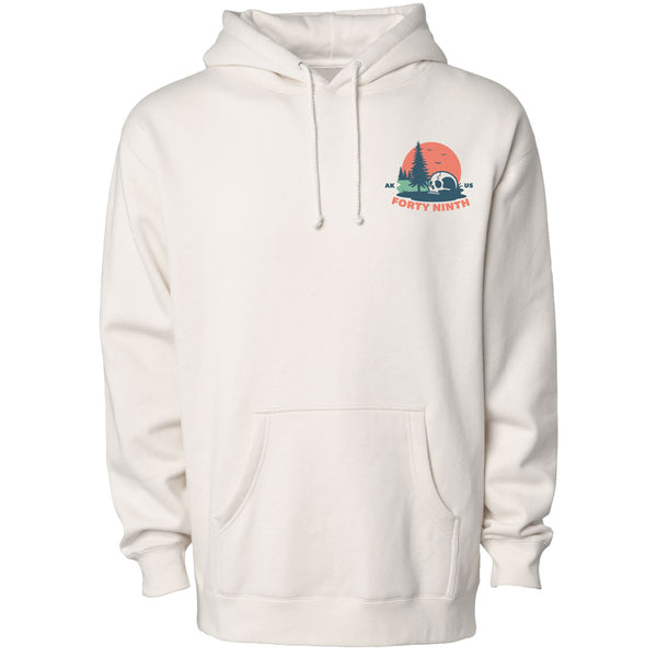 Sunny Place For Shady People Cream Hoodie
