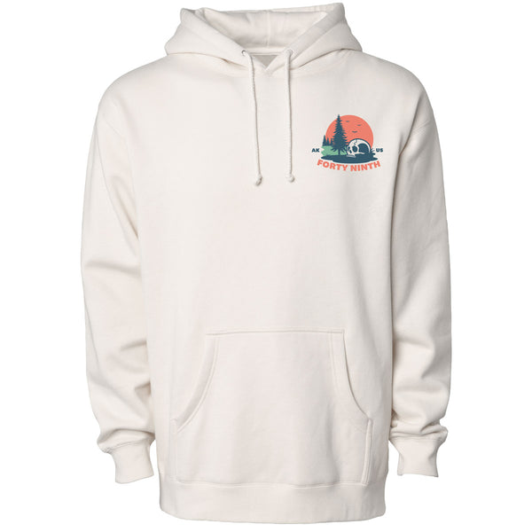 Sunny Place For Shady People Cream Hoodie