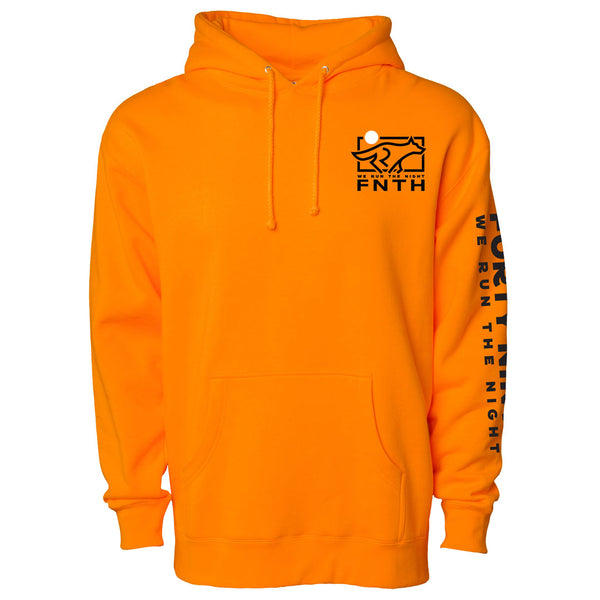 We Run The Night Orange Hoodie