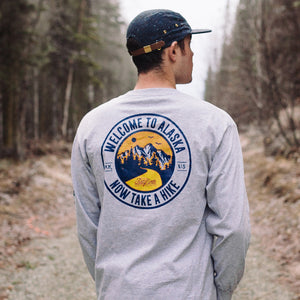 Take A Hike Long Sleeve Heather T-Shirt