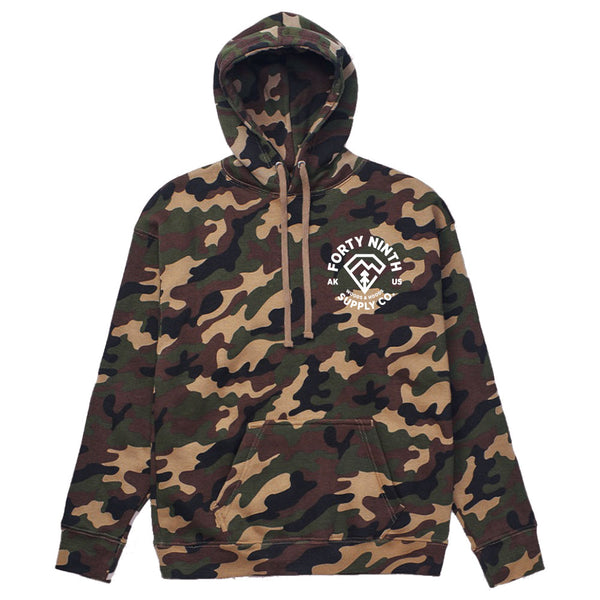 Diamond and Woods Camo Hoodie