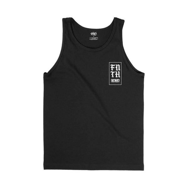 Force Of Nature Black Tank Top