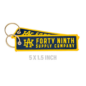 AK Monogram Keychain
