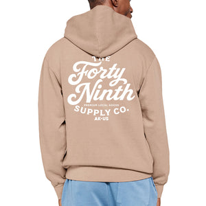 Forty Ninth Vintage Tan Hoodie