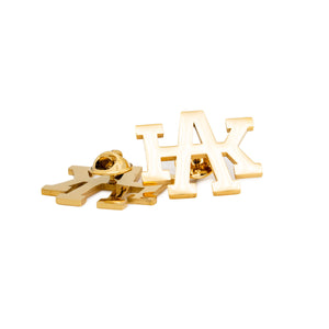 AK Monogram Gold Pin