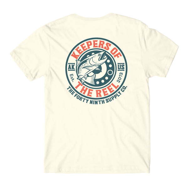 Keepers Of The Reel Cream T-Shirt