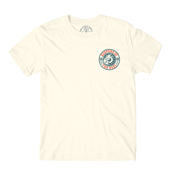 Keepers Of The Reel Cream T-Shirt