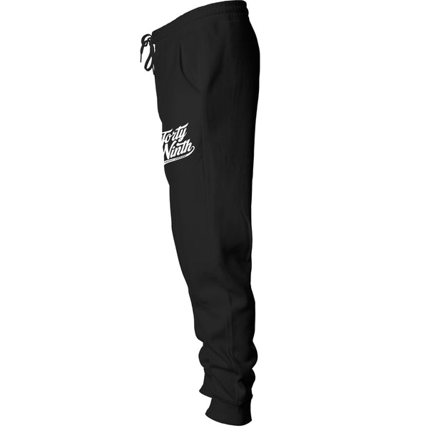 Forty Ninth Script Black Jogger