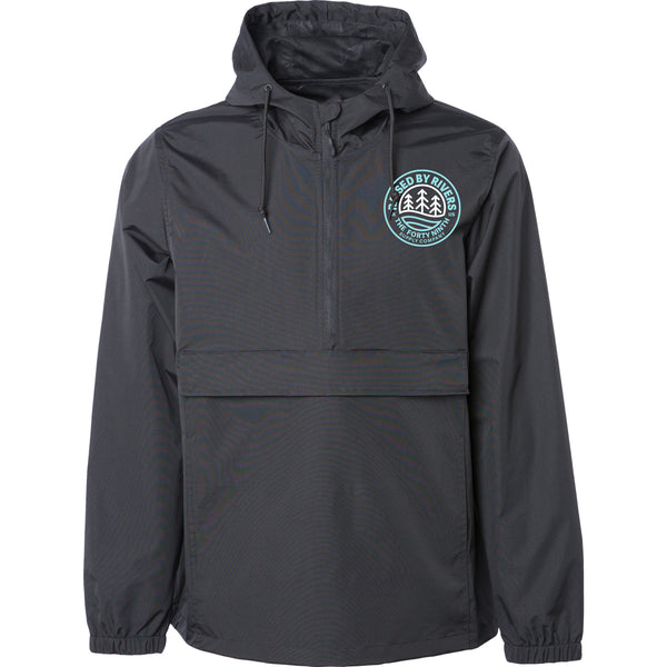 Raised By Rivers Black Anorak