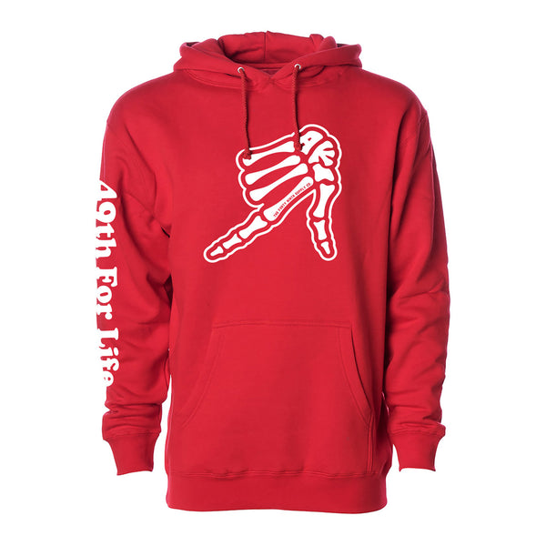49th For Life Red Hoodie