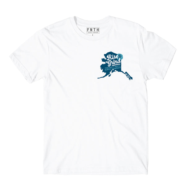 Rise And Grind White T-Shirt