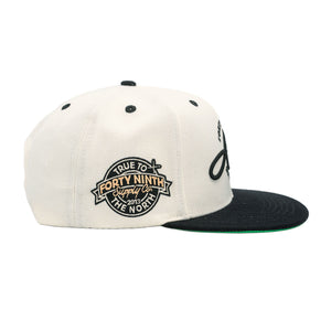 Alaska True To The North Cream/Black Snapback Hat