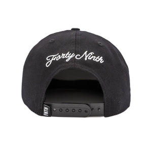 Protect Your Turf AK Monogram Black Snapback Hat