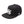 Protect Your Turf AK Monogram Black Snapback Hat