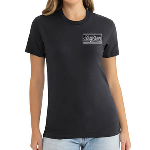 The Standard Logo Premium Tri-Blend Black T-Shirt