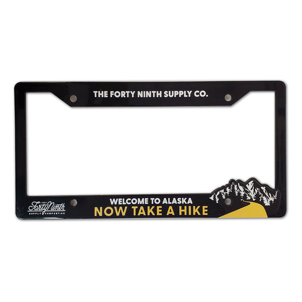 Welcome To Alaska License Plate Frame