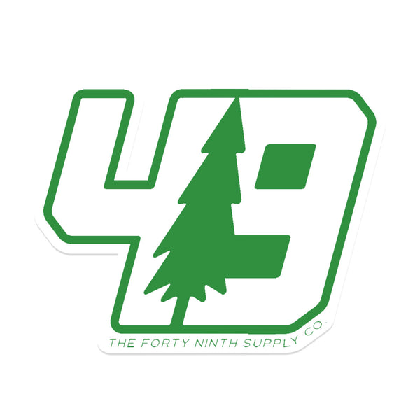 49 Tree Logo Sticker