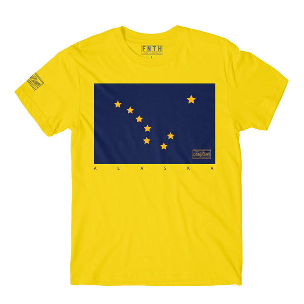 The Alaska Flag Gold T-Shirt