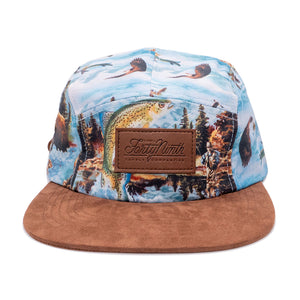 Alaskan Times 5 Panel Strapback Hat