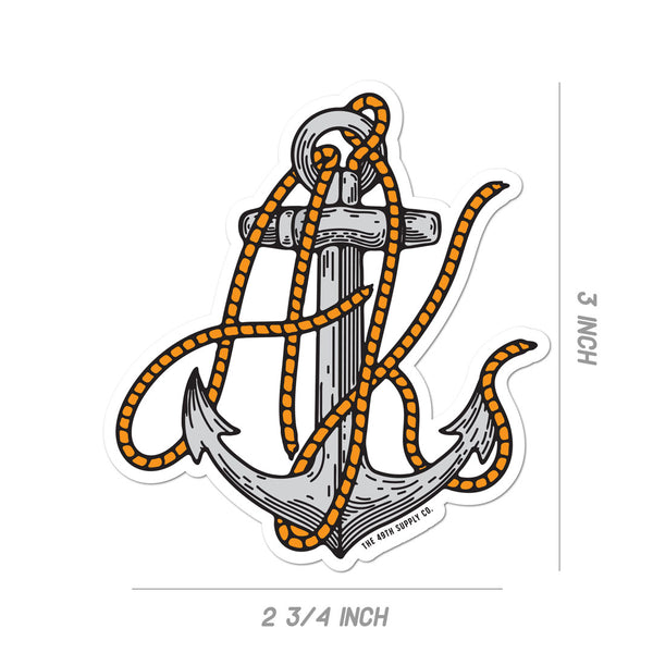 AK Rope Sticker