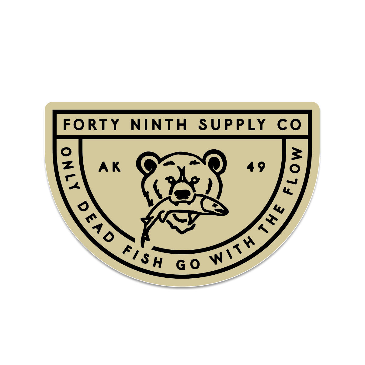 Dead Fish Sticker – The 49th Supply Co.