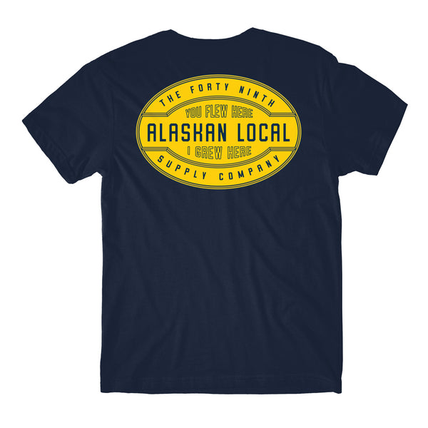 Alaskan Local Navy Blue T-Shirt