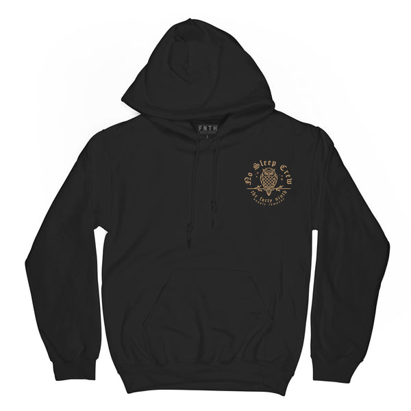 No Sleep Crew Black Hoodie