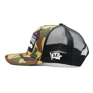 Sleeping Lady Camo Trucker Hat