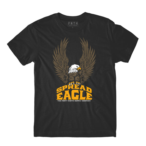 Spread Eagle Black T-Shirt