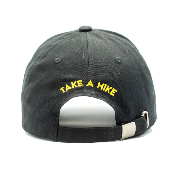 Take A Hike Black Dad Hat
