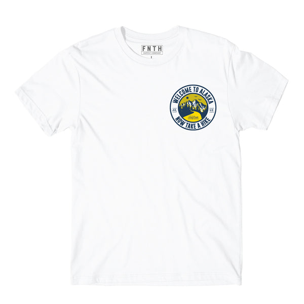 Take A Hike White T-Shirt