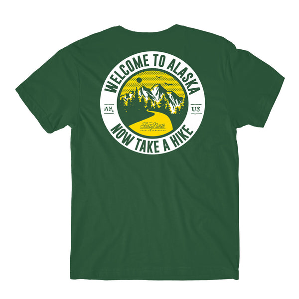 Take A Hike Green T-Shirt