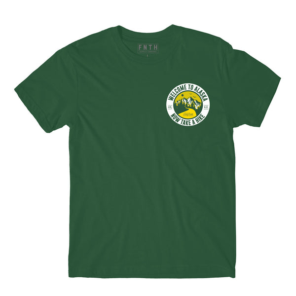 Take A Hike Green T-Shirt